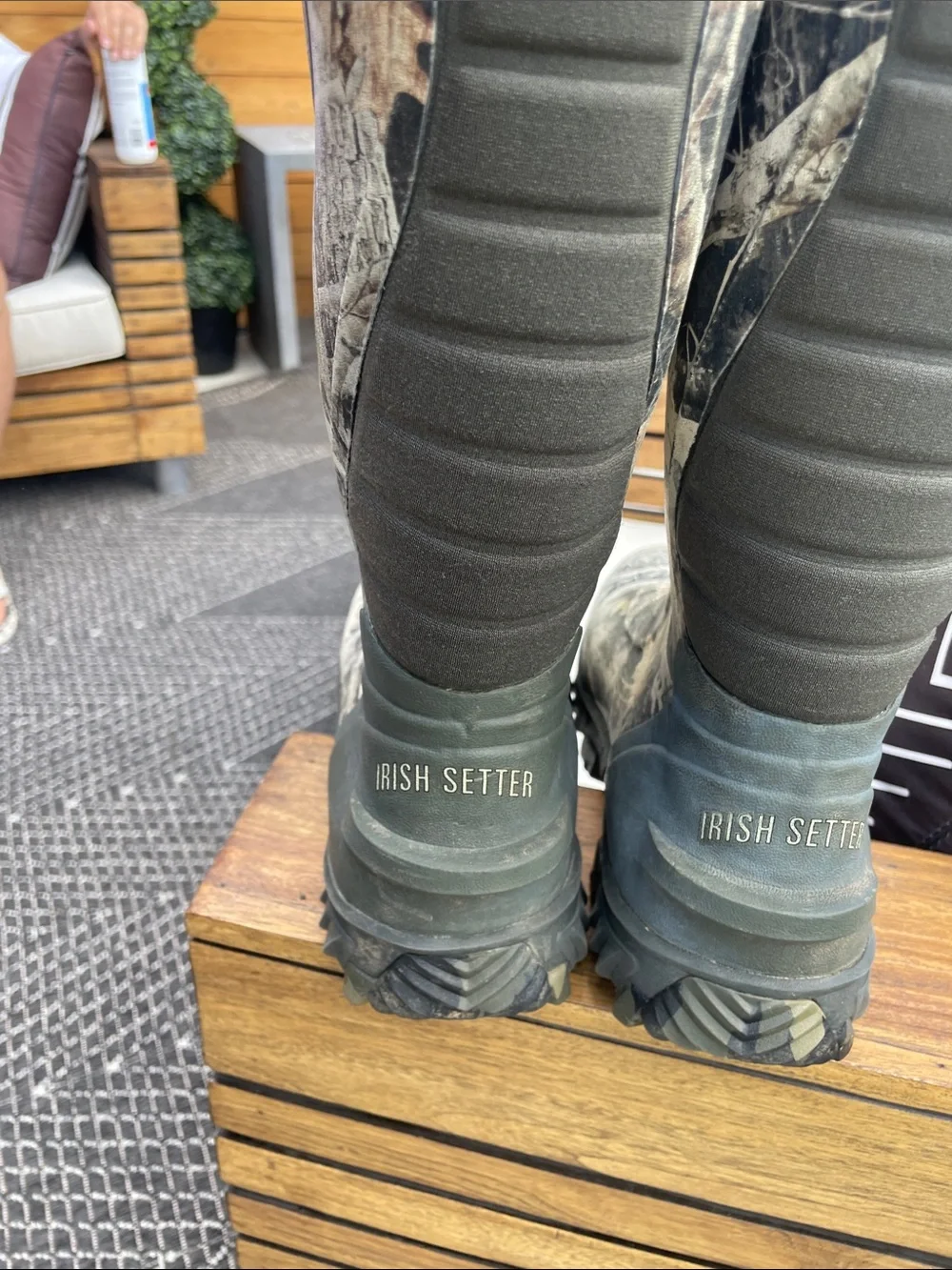 Irish Setter Camo Waterproof Hunting Boots - Camo